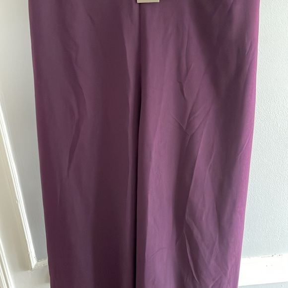 Plum Caplet Sleeved Jumpsuit - Picture 2 of 8